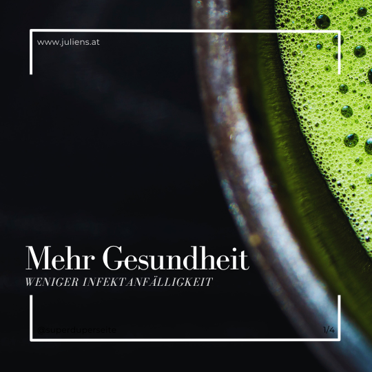 Mehr Gesundheit - Weniger Infektanfälligkeit