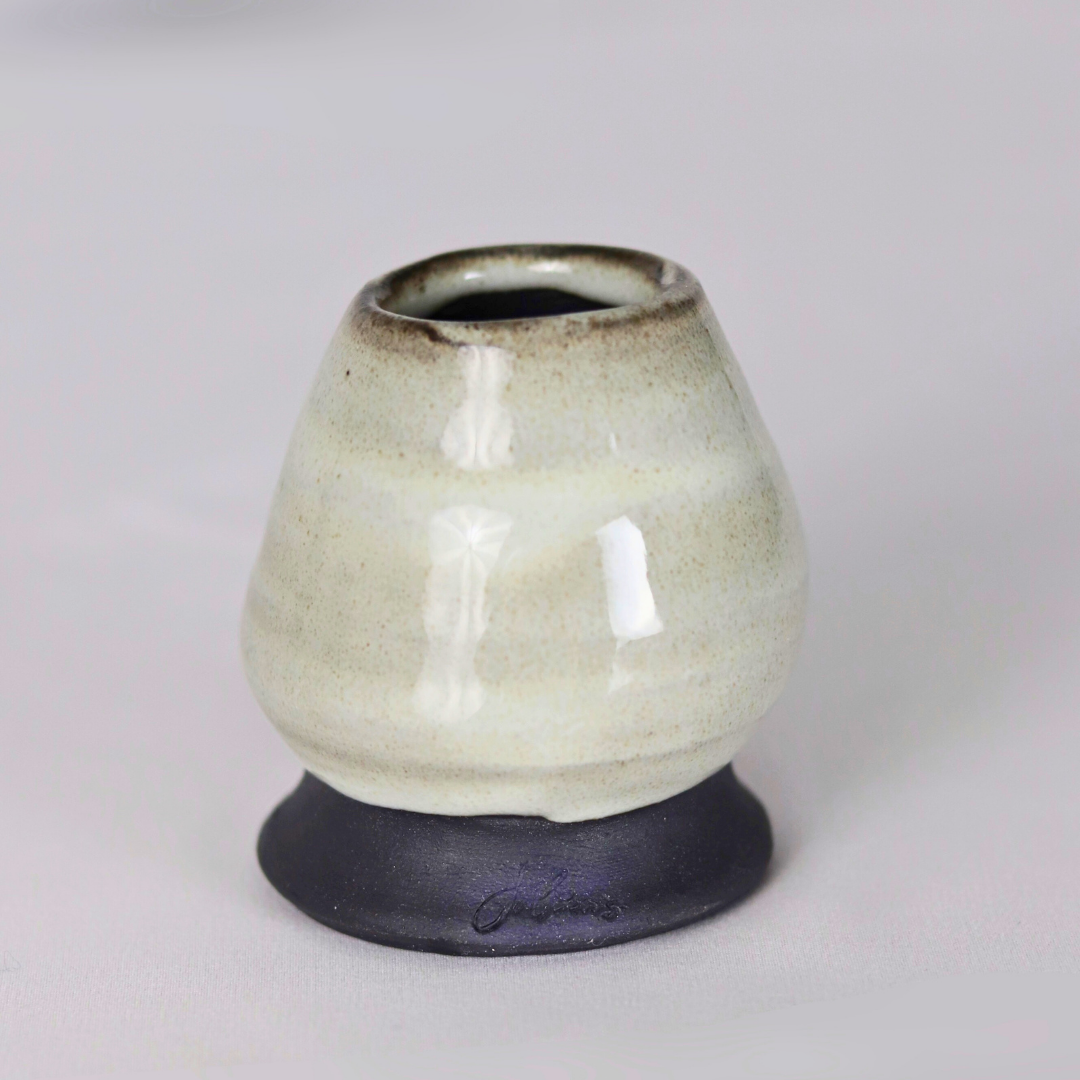 GESCHENKBOX - Ceremonial Matcha Set Deluxe - Forest Stone Bowl mit Außguss